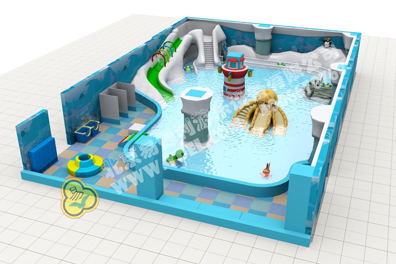 兒童游樂(lè)場(chǎng)室內(nèi)漂流滑道設(shè)備