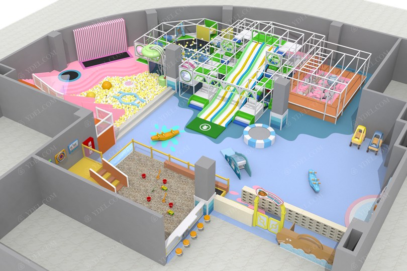 兒童定制淘氣堡設備